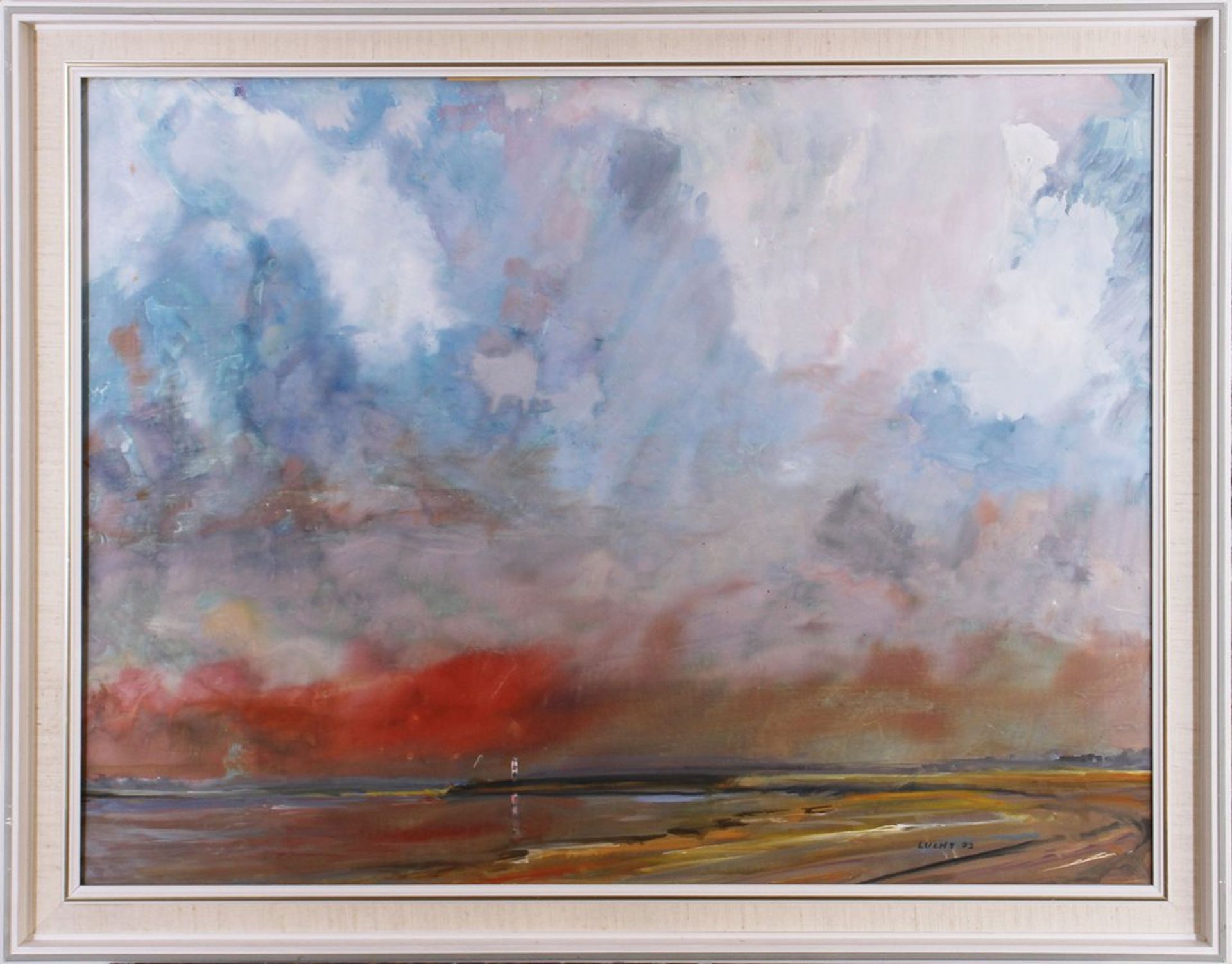 Wattenmeer unter weitem Himmel, 1972 