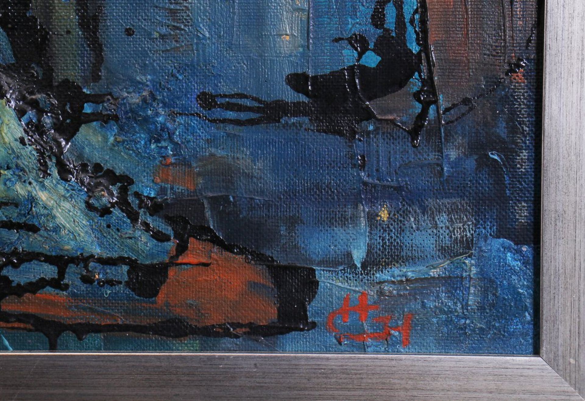 "Schlafende Frau im Sessel", 20. Jhd.  - Bild 3 aus 4