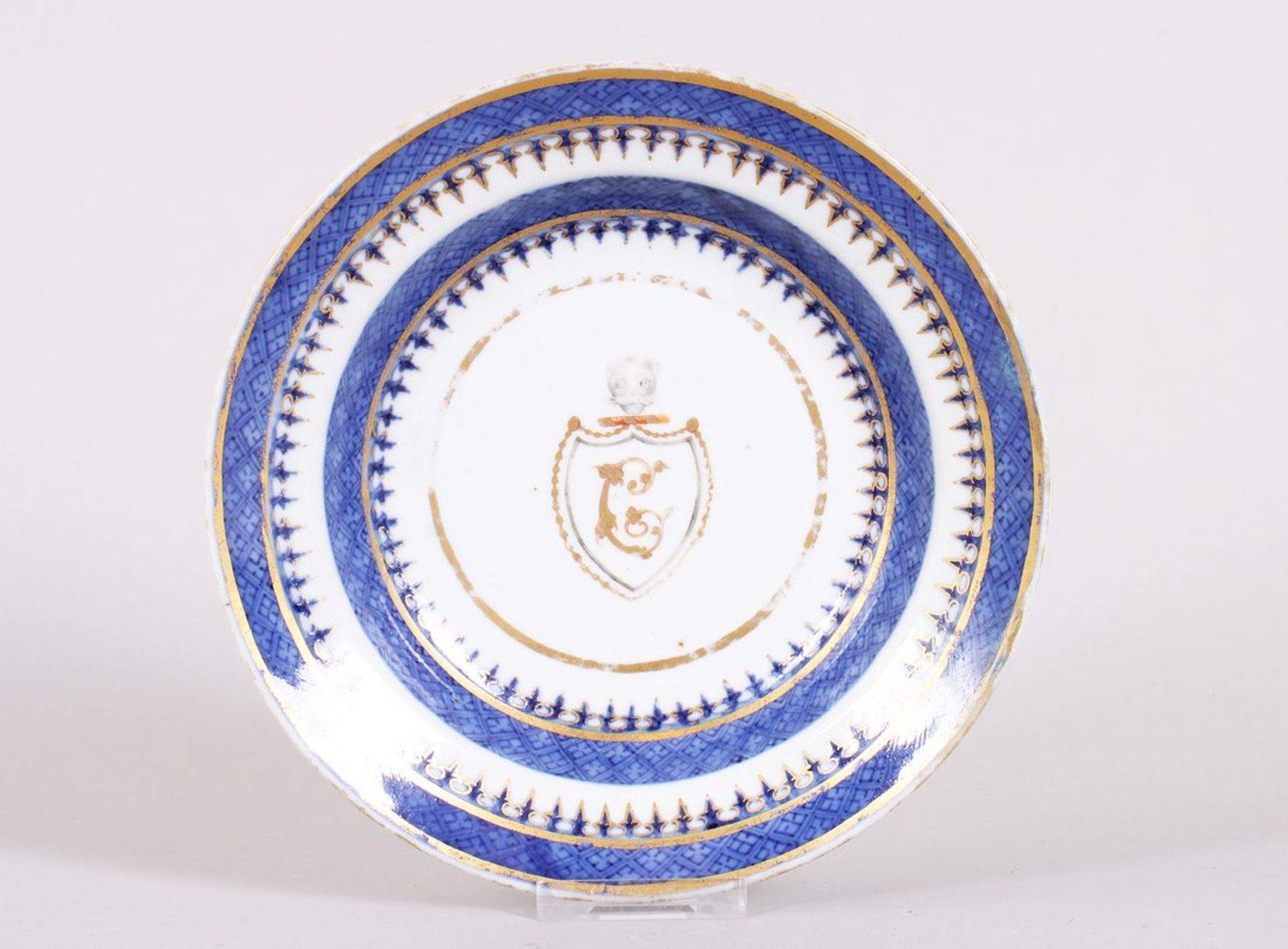 Kleine Schale "Chine de Commande", China, Qing-Zeit 