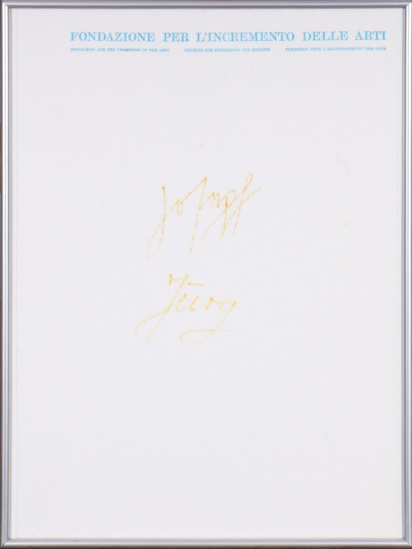 Joseph Beuys (1921, Krefeld - 1986, Düsseldorf),  "Filzbriefe"  - Bild 5 aus 10