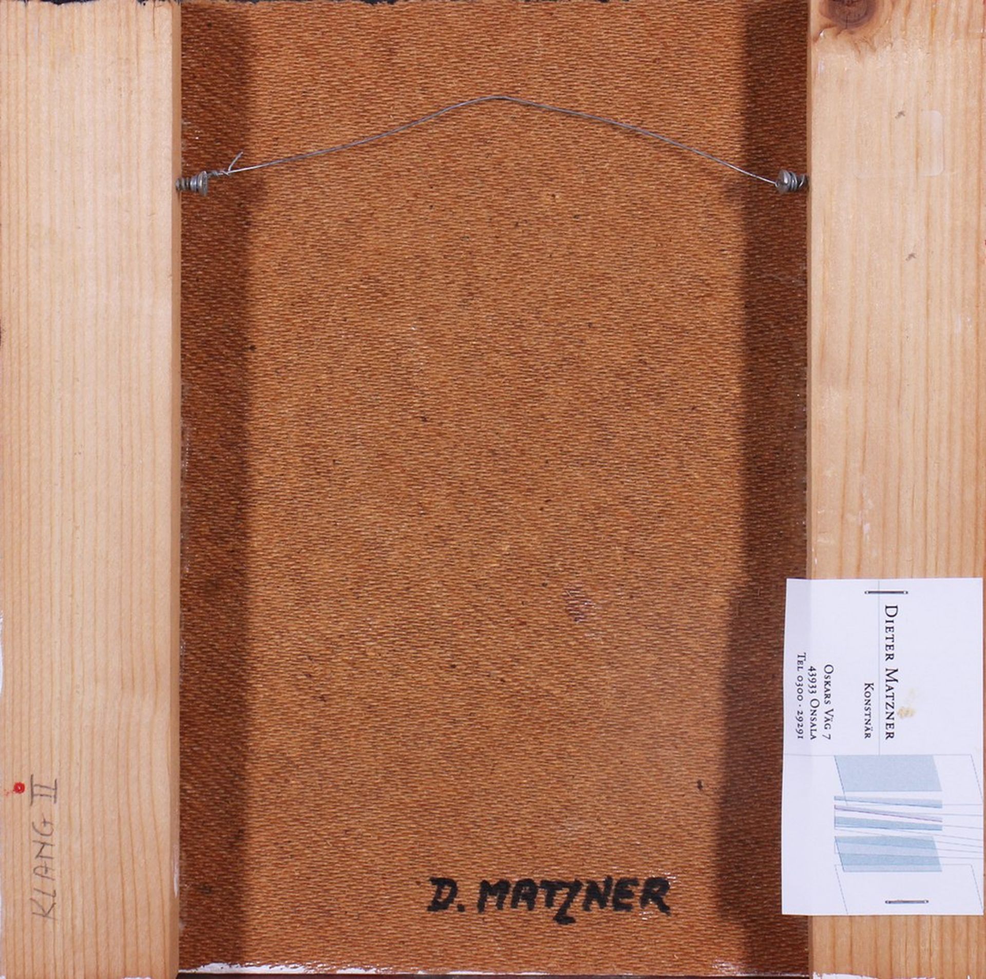 Dieter Matzner (geb. 1936, Liegnitz)  - Bild 2 aus 2
