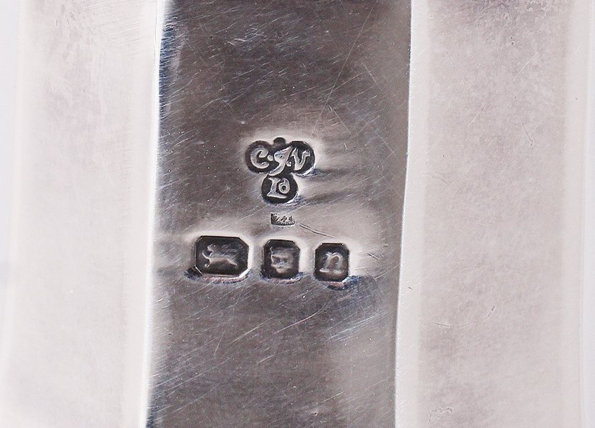 Zuckerstreuer, 925er Silber, C J Vander Ltd., London, um 1968  - Bild 4 aus 4