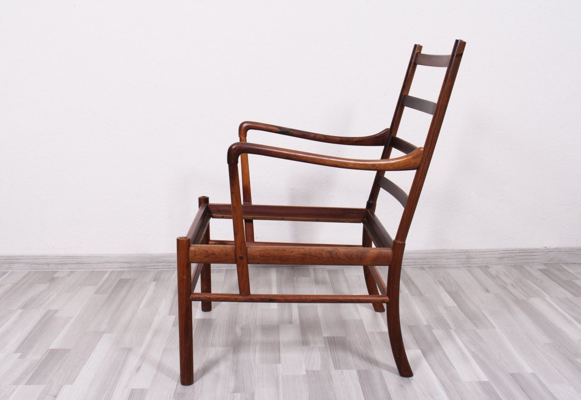 Paar "Colonial Chair PJ 149" Armlehnsessel, Entwurf Ole Wanscher für Poul Jeppesen, um 1950/59  - Bild 10 aus 14