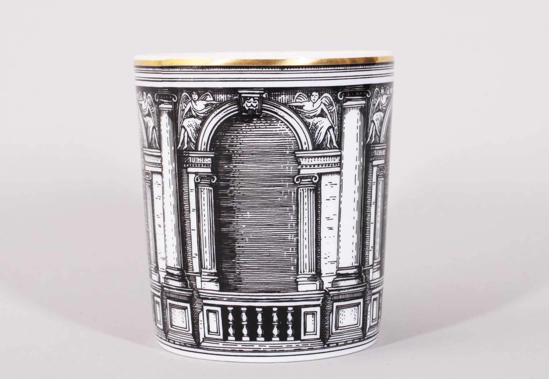 Becher "Palladiana", Entwurf Piero Fornasetti (Dekor), Ausführung Rosenthal, 1990er Jahre  - Bild 3 aus 4