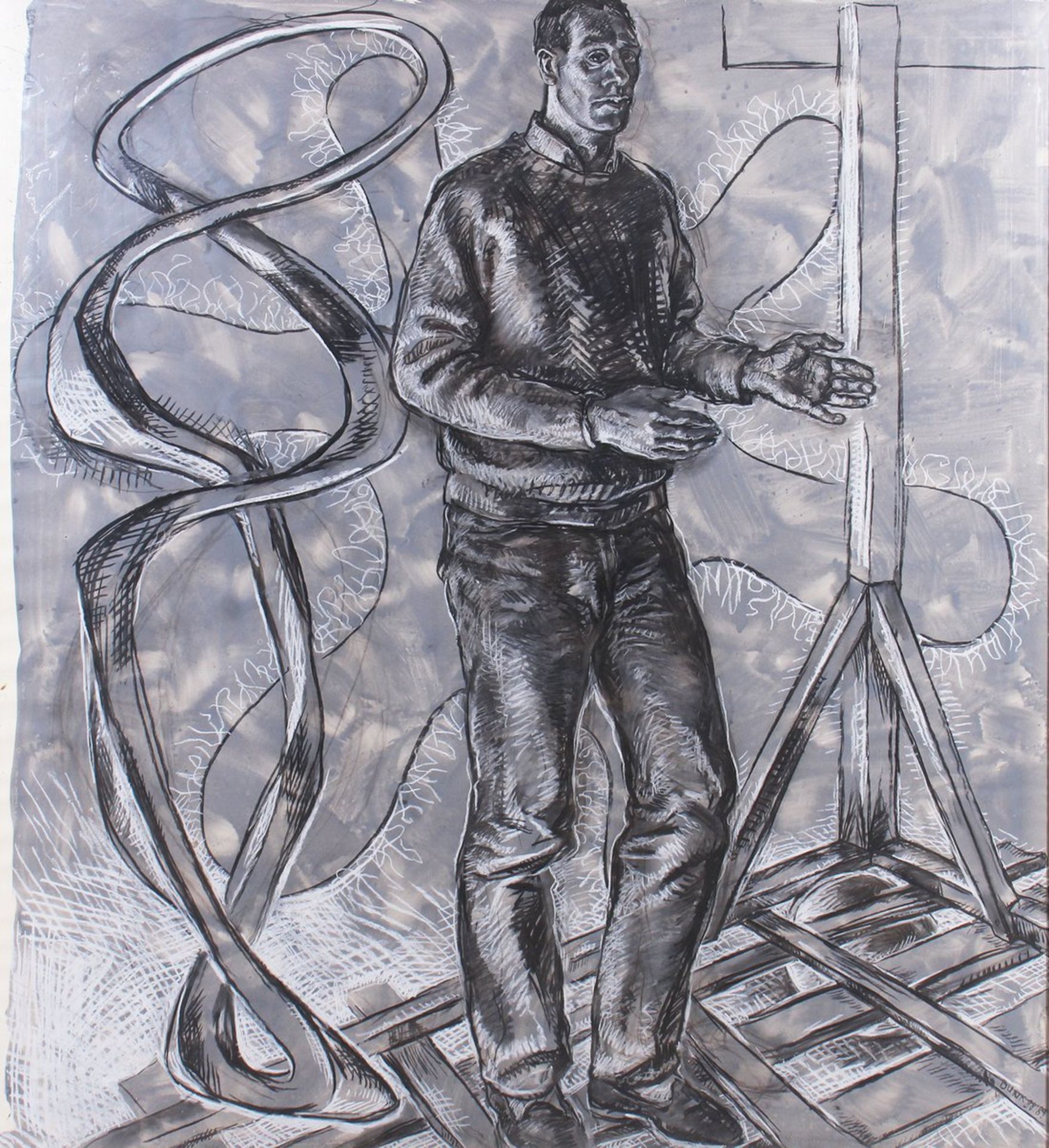 Holger Bunk (geb. 1954, Essen), "Modern Lover" (1989)  - Bild 2 aus 5
