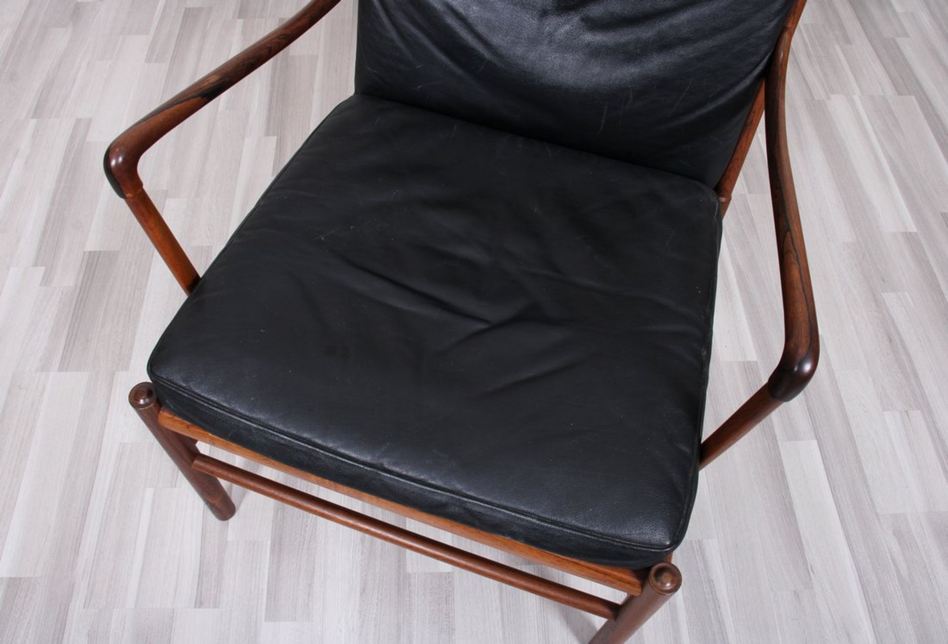 Paar "Colonial Chair PJ 149" Armlehnsessel, Entwurf Ole Wanscher für Poul Jeppesen, um 1950/59  - Bild 6 aus 14