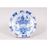 Teller, wohl Delft, 17./18.Jh. 