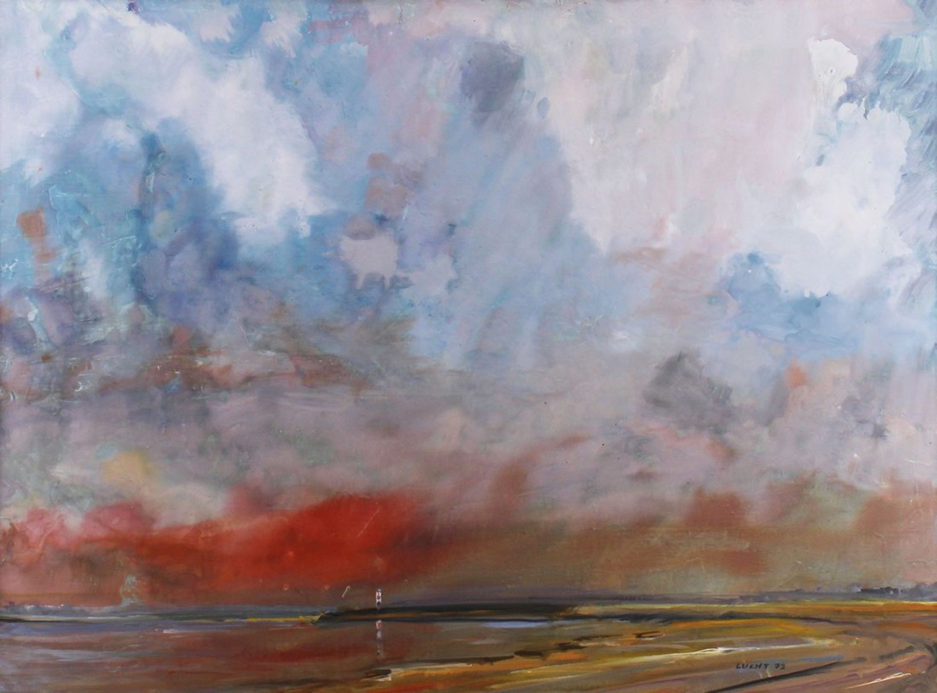 Wattenmeer unter weitem Himmel, 1972  - Bild 2 aus 4