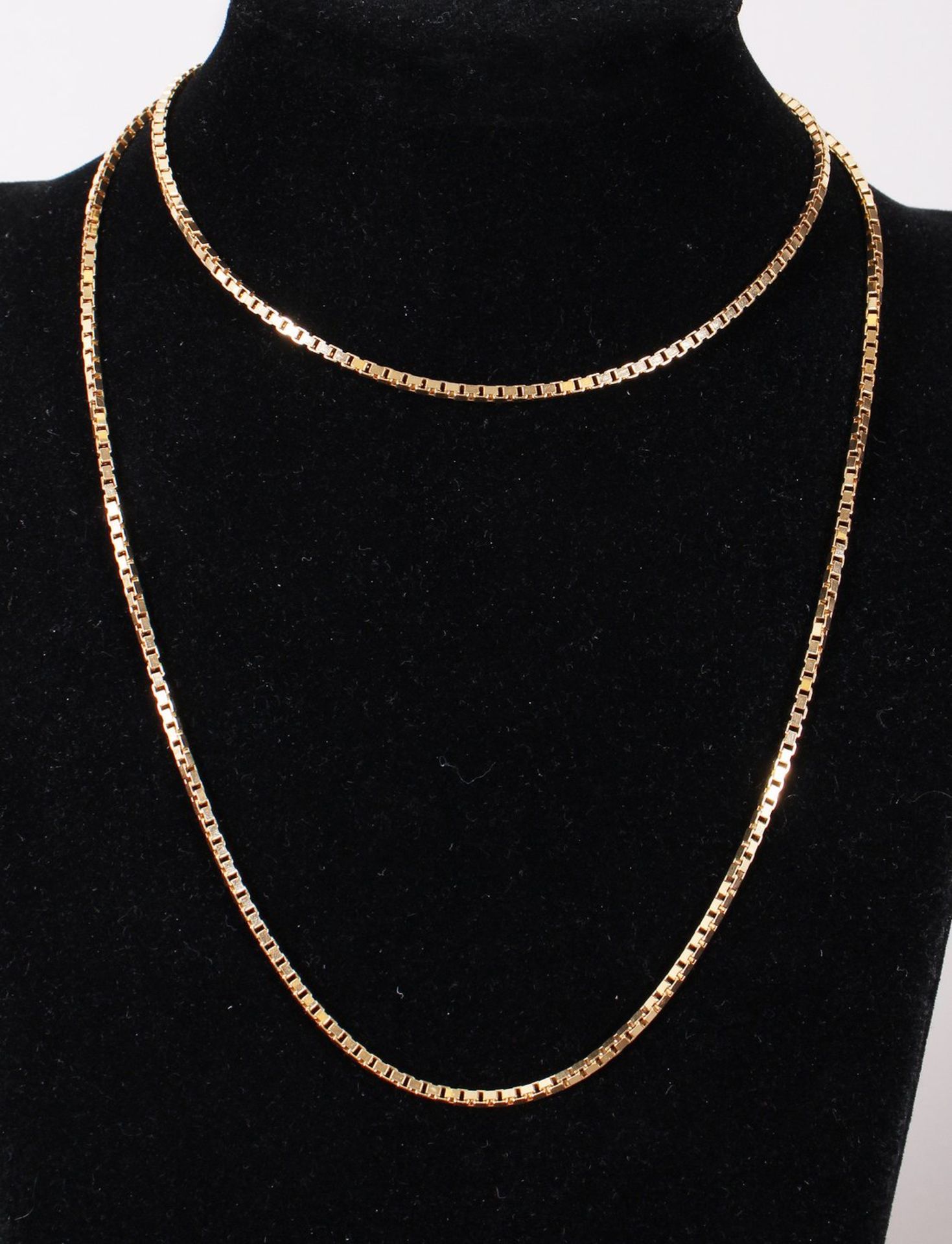 Venezianerkette, 750er Gelbgold, 20.Jh.  - Bild 2 aus 4