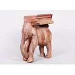 Großer Elefant mit Howdah, Indien, wohl Ende 19./Anfang 20. Jhd. 