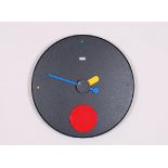 Wanduhr "Contratempo", Entwurf Raul Barbieri & Giorgio Marianelli für Rexite, um 1985 