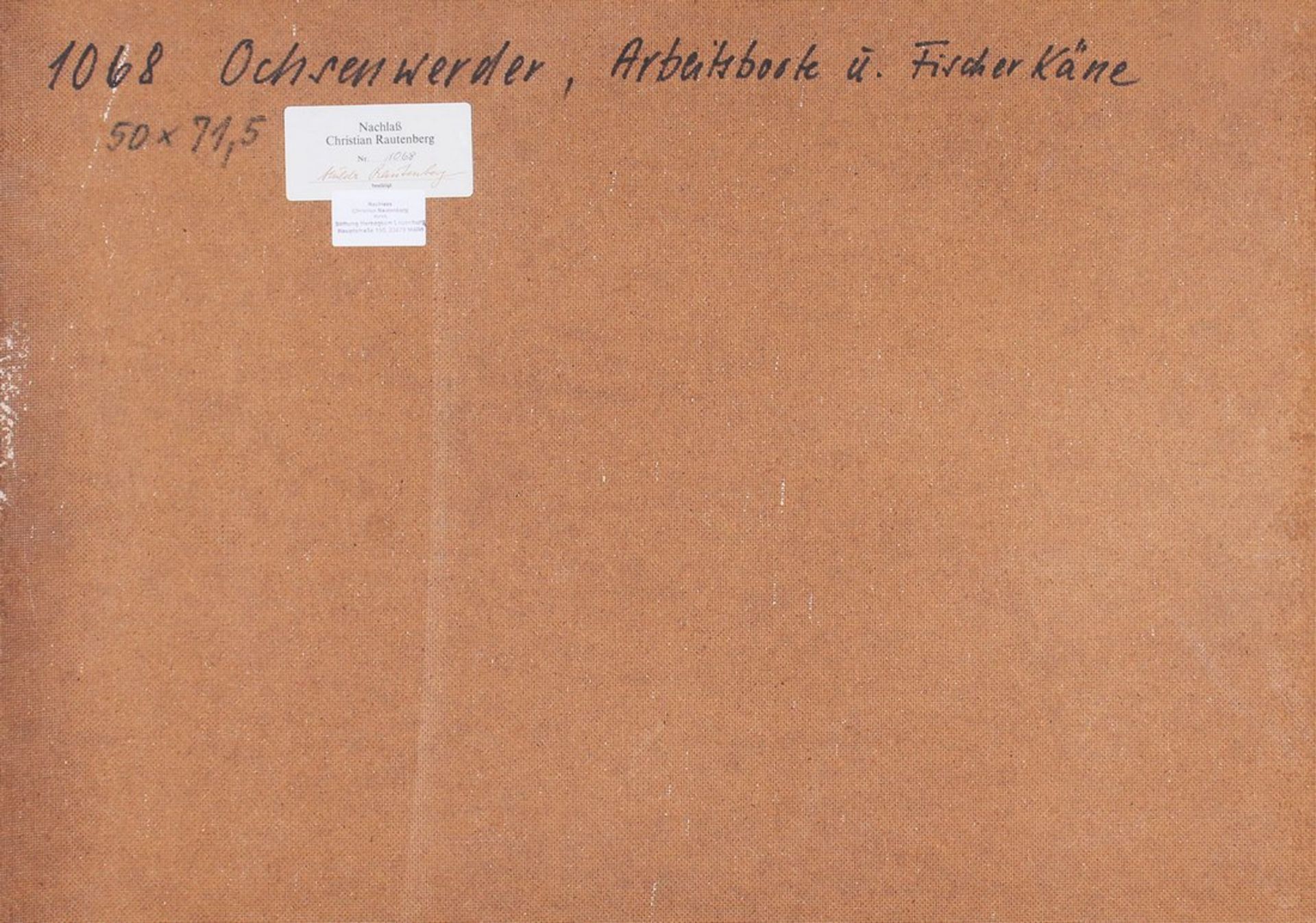 Christian Friedrich Rautenberg (1906, Hamburg - 1979, ebd.)  - Bild 2 aus 2