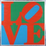Robert Indiana (1928, New Castle, Indiana - 2018, Vinalhaven, Maine), "LOVE" (1967) Farbseriegrafie