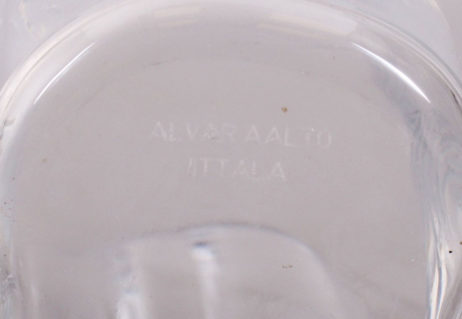 Vase "Maljakko", Entwurf Alvar Aalto (1898-1976) für Iittala - Finnland, Ausführung spätes 20.Jh.  - Bild 4 aus 4