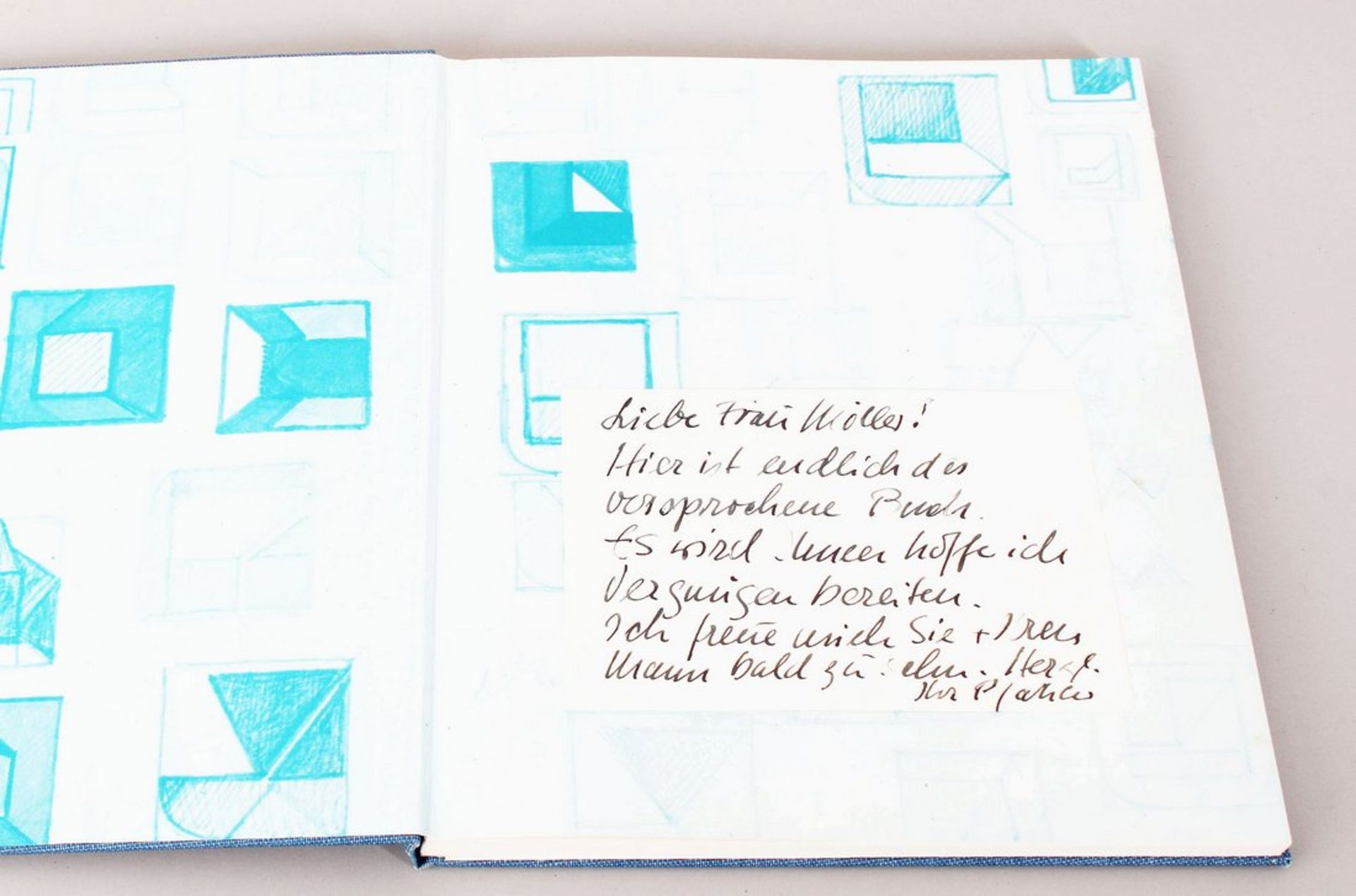Buch, o.A., G. K. Pfahler, Skizzen, Zeichnungen, Präkonzeptionen 1959 - 1971, Verlag Wolfram Freute - Bild 3 aus 5