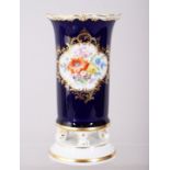 Vase, Meissen, Form "Neuer Ausschnitt", Dekor "Deutsche Blume", Fertigung nach 1972 