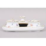 Schreibset, Meissen, Dekor "Streublümchen", 20.Jh., 4-tlg. 
