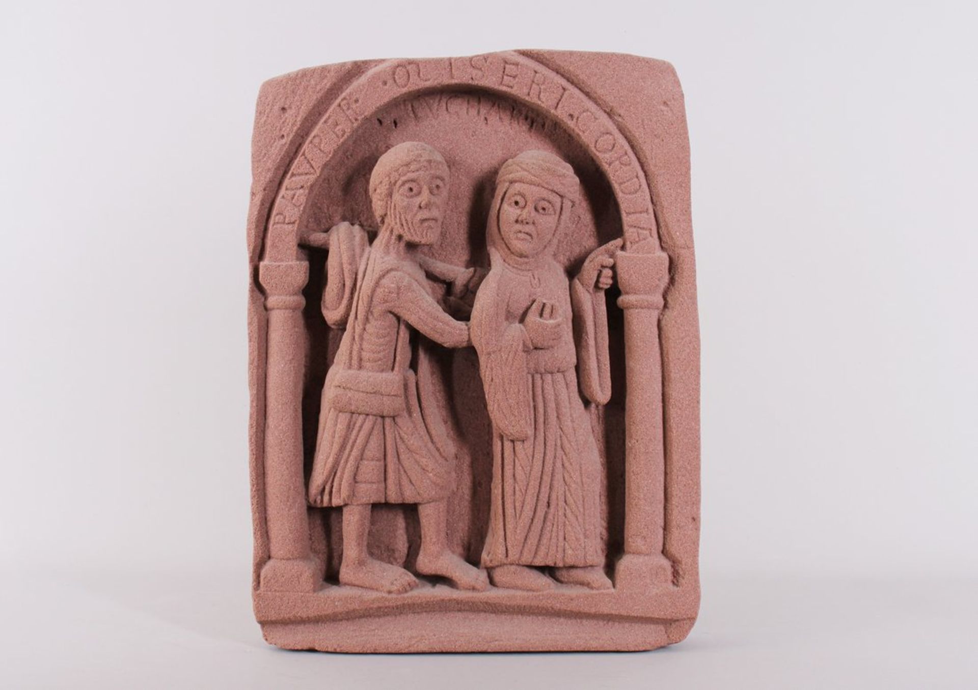 Replik des Luchart Reliefs im Basler Münster, 20 Jhdt. 