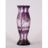 Jugendstil-Vase, wohl Böhmen, um 1900/10 