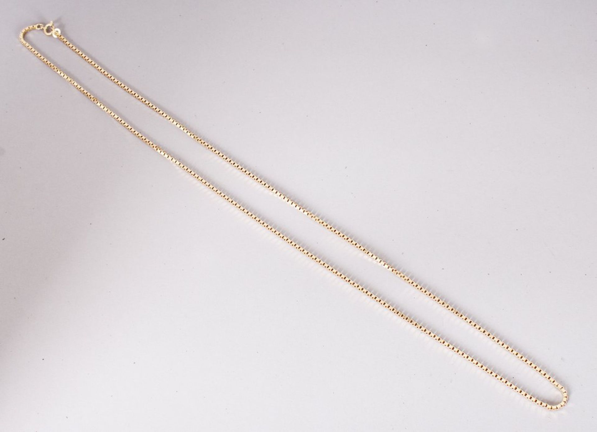 Venezianerkette, 750er Gelbgold, 20.Jh.  - Bild 3 aus 4