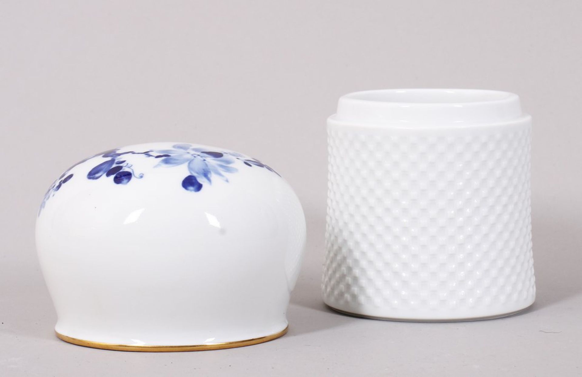 Zigarettendose, Form-Entwurf Ludwig Zepner 1966/67 für Meissen (als Teil einer Schreib- und Rauchga - Bild 4 aus 5