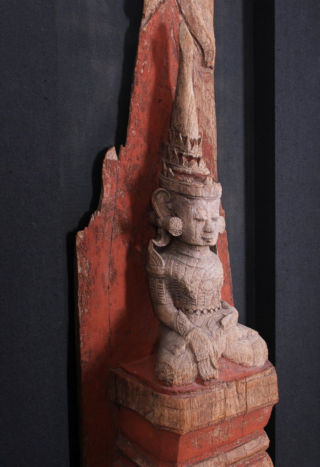 Sitzender Buddha Shakyamuni, Thailand, wohl 19. Jhd.  - Bild 2 aus 4