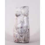 Weiblicher Torso, unbekannter Keramiker des späten 20.Jh. 