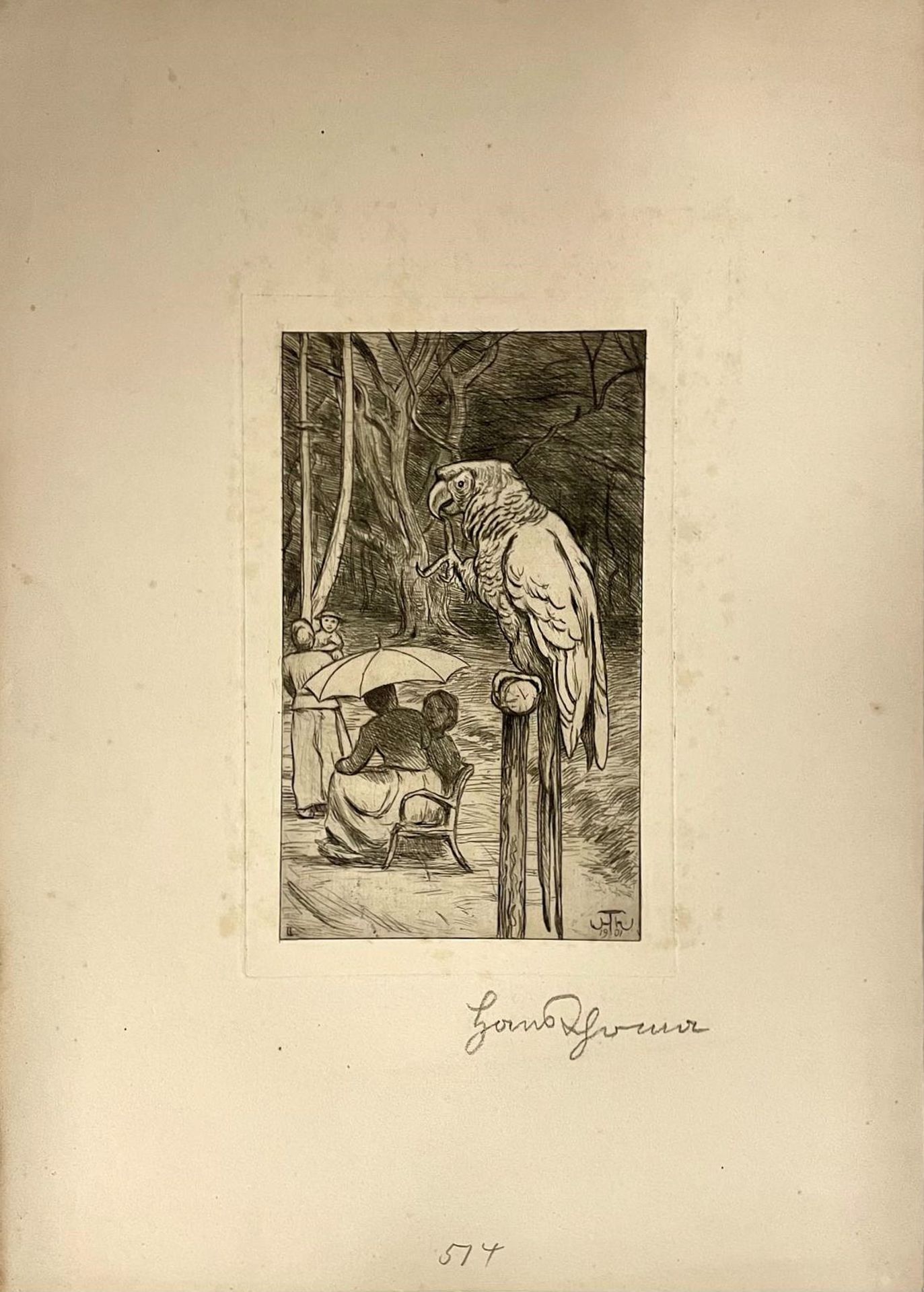Hans Thoma (1839, Bernau - 1924, Karlsruhe) 