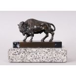 Stehender Bison, anonym, 20. Jh. 