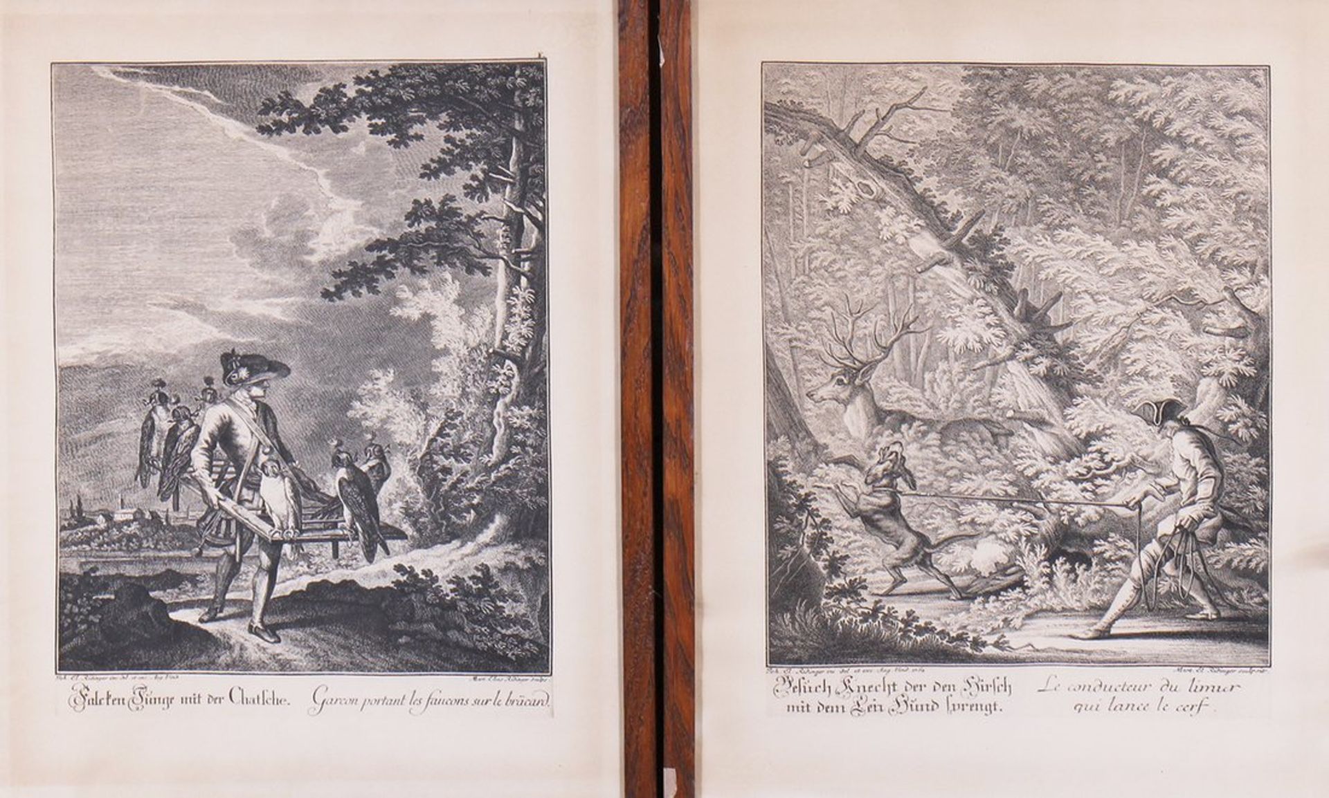 Johann Elias Ridinger (1698, Ulm - 1767, Augsburg)  - Bild 2 aus 3