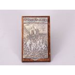 Briefklammer, 800 Silber, Holland, um 1900 