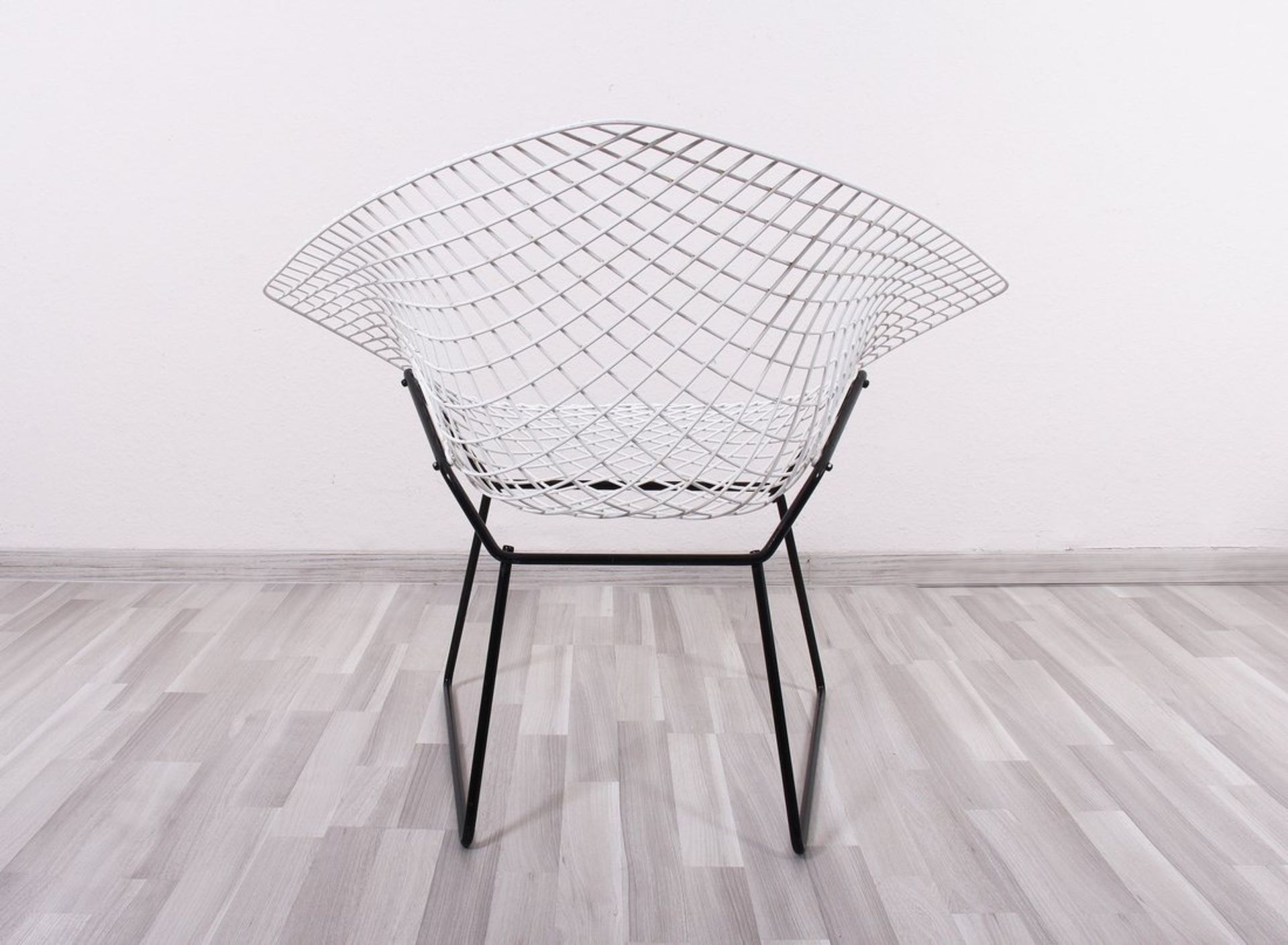 Paar "Diamond Chairs", Entwurf Harry Bertoia für Knoll International, 1960er Jahre  - Bild 5 aus 5