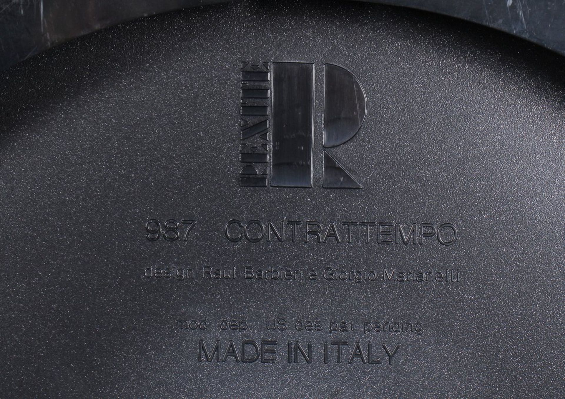 Wanduhr "Contratempo", Entwurf Raul Barbieri & Giorgio Marianelli für Rexite, um 1985  - Bild 3 aus 3