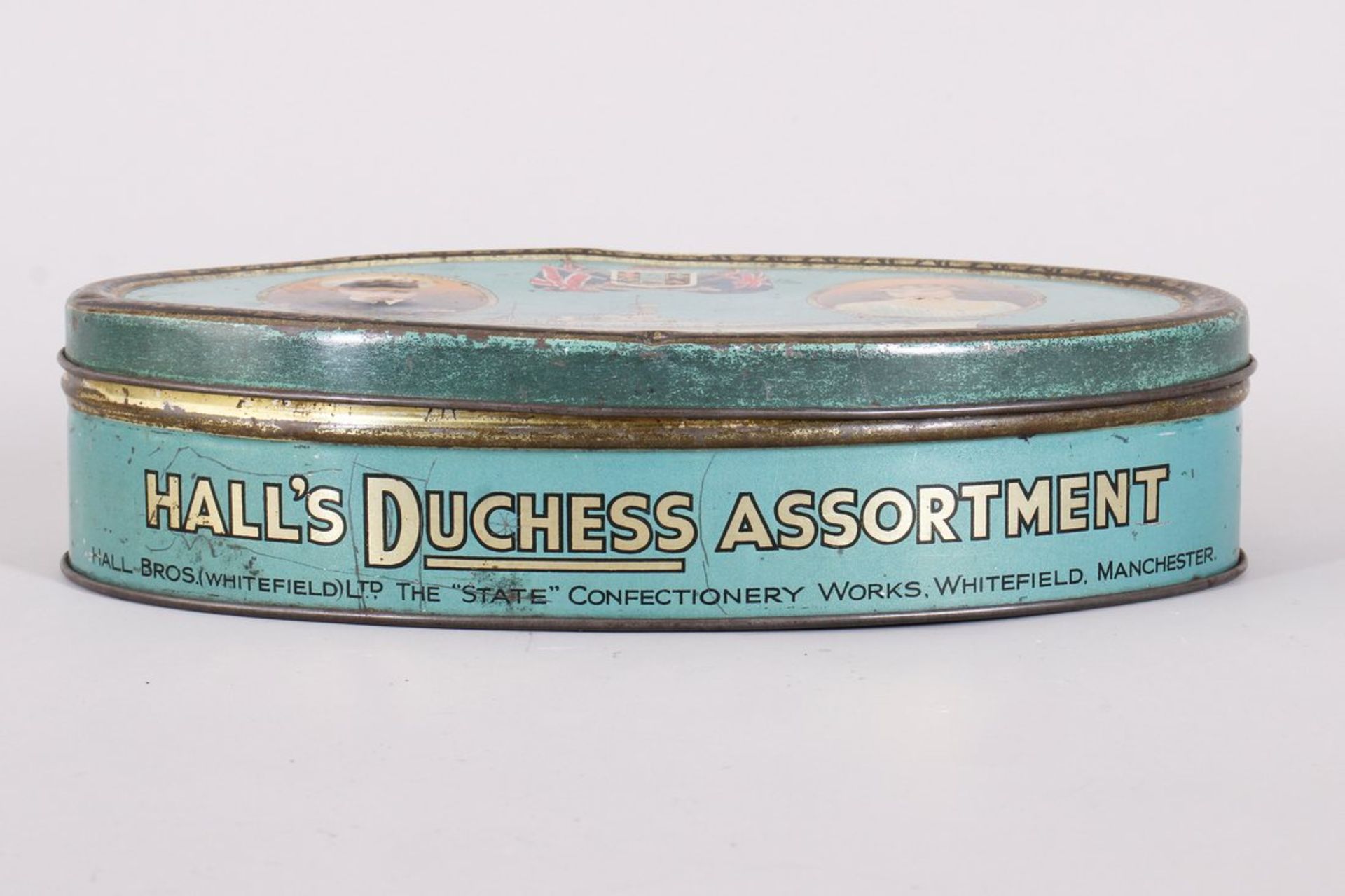 Andenken-Keksdose, Hall Brothers, Manchester, um 1922  - Bild 2 aus 4