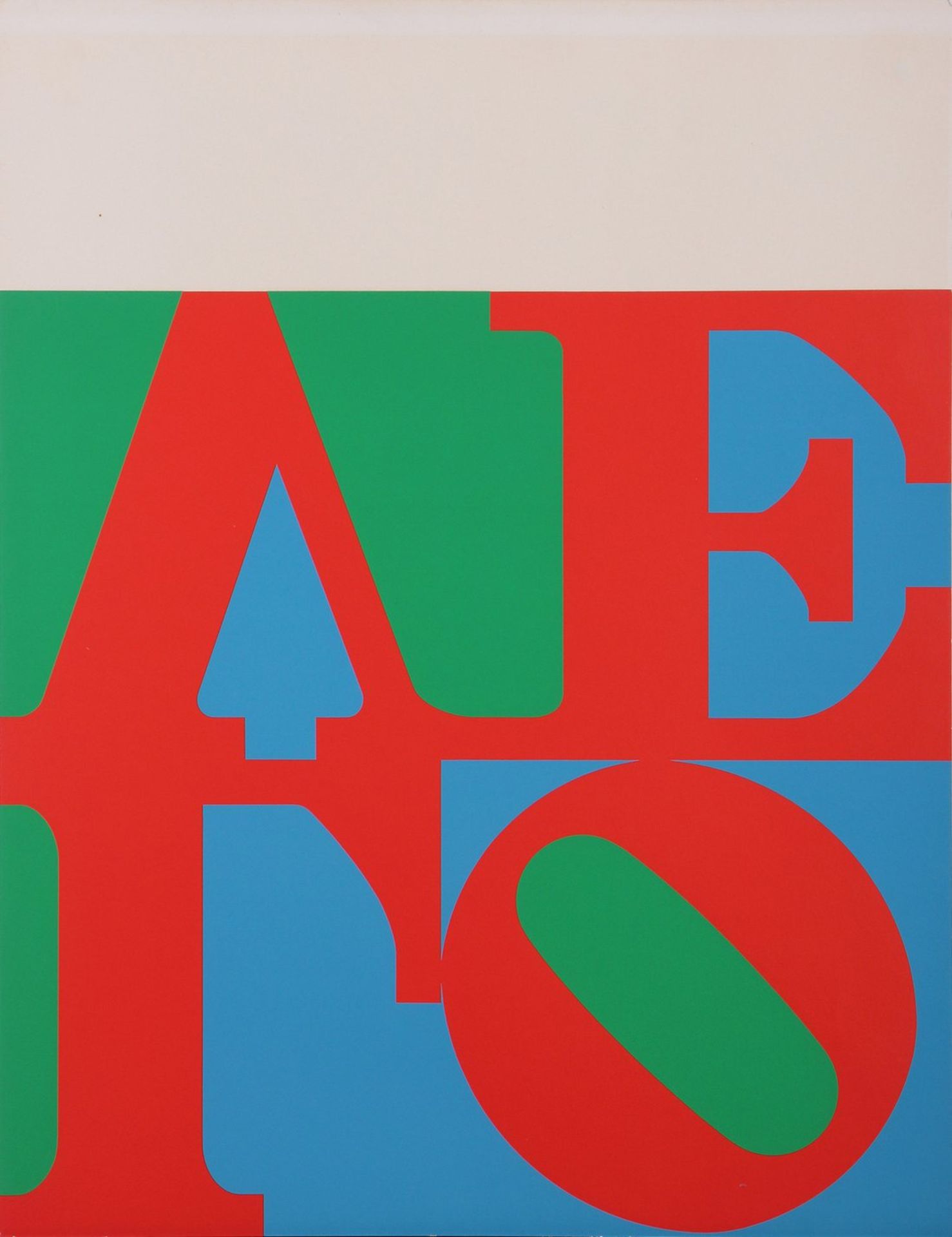 Robert Indiana (1928, New Castle, Indiana - 2018, Vinalhaven, Maine), "The Great Love Wall" (1968)  - Bild 2 aus 8