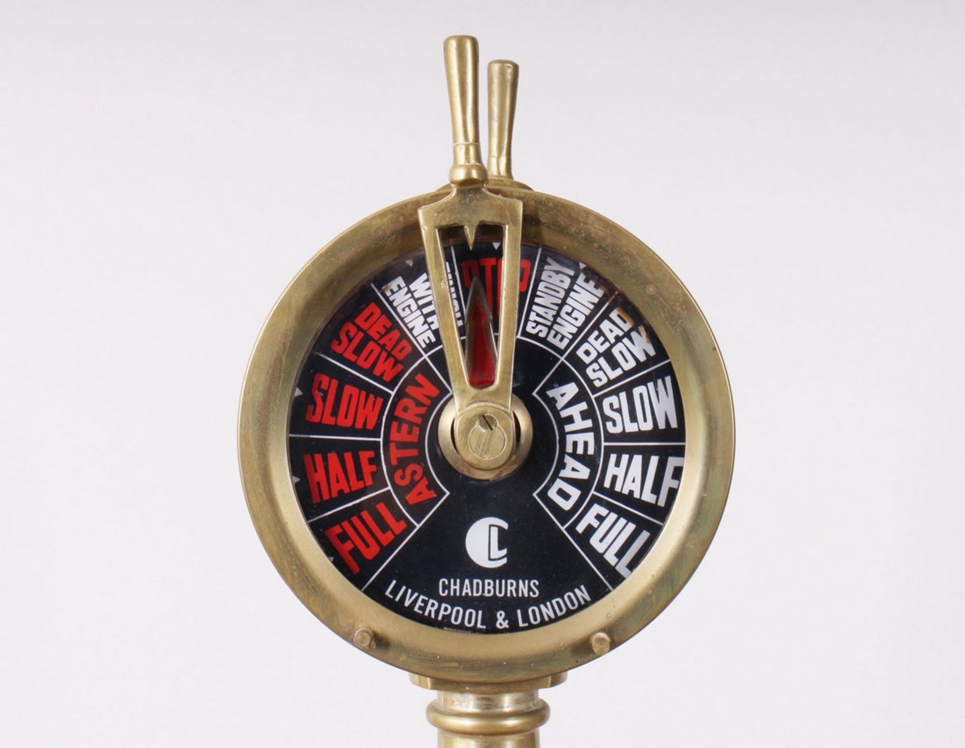 Kleiner Maschinen-Telegraf, England, 20. Jh.  - Bild 4 aus 4