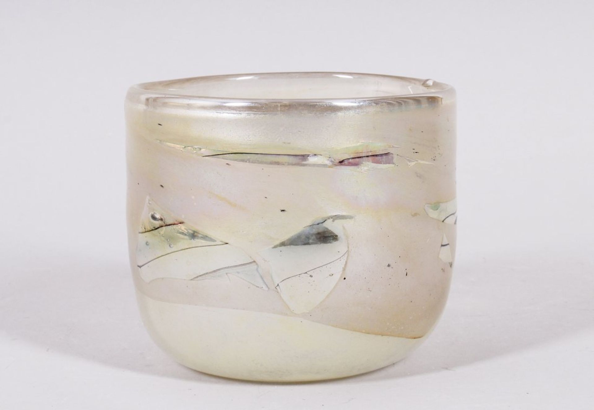 Kleine Studio-Glasschale, Entwurf Pavel Molnar, Ausführung Molnar Glas, Ende 20.Jh.  - Bild 3 aus 5