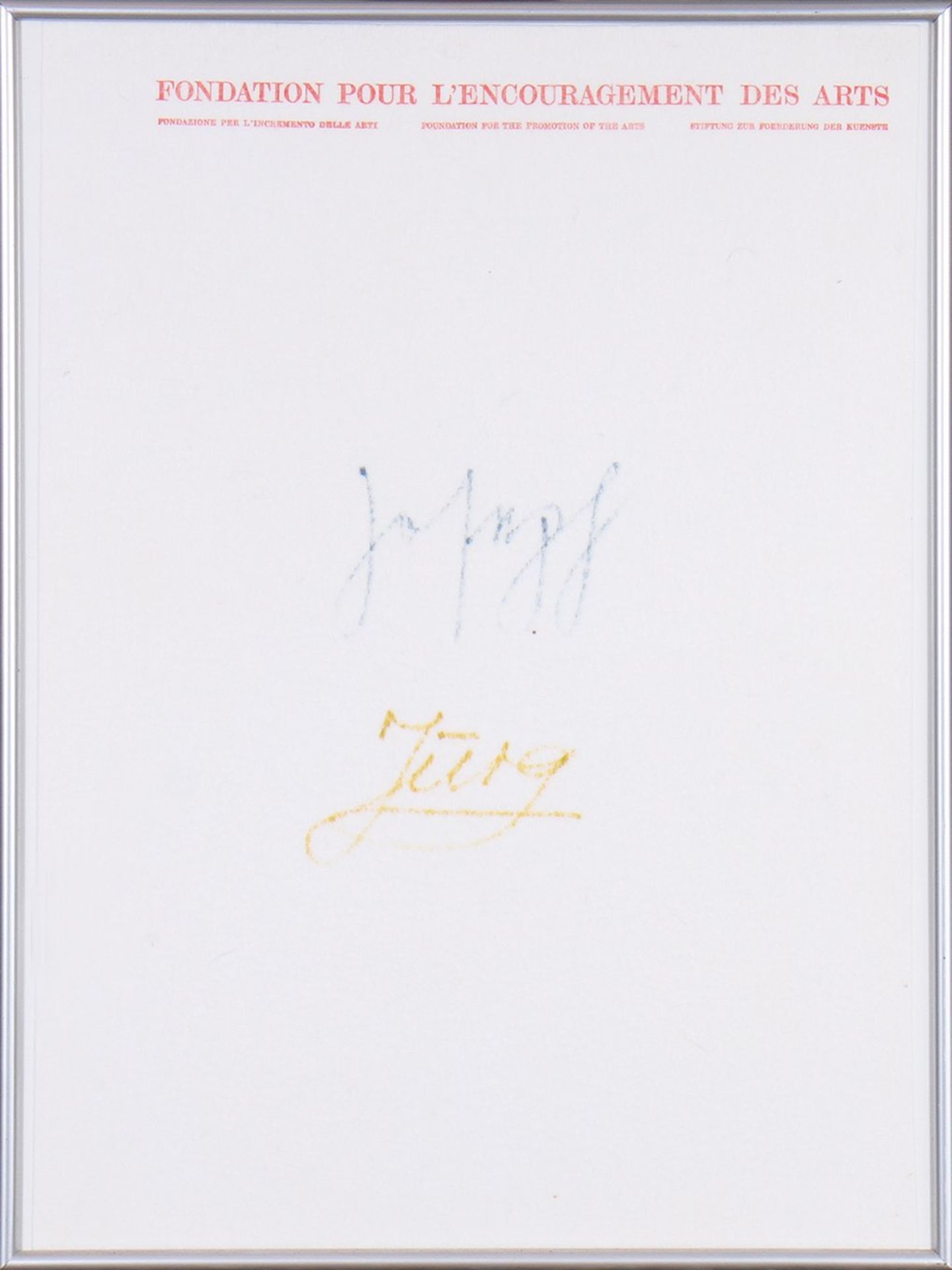 Joseph Beuys (1921, Krefeld - 1986, Düsseldorf),  "Filzbriefe"  - Bild 9 aus 10