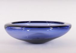 Große Schale, Entwurf Per Lütken für Holmegaard, Dänemark, 1960er/70er Jahre 