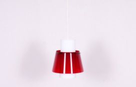 Deckenlampe, Entwurf wohl Yki Nummi (1925-1984) für Stockmann, Finnland, 1960er Jahre 