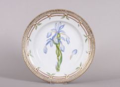 "Flora Danica"-Teller, Royal Copenhagen, um 1980/84 