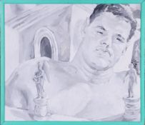 Holger Bunk (geb. 1954 in Essen), "Trophäensammler" (1981)  