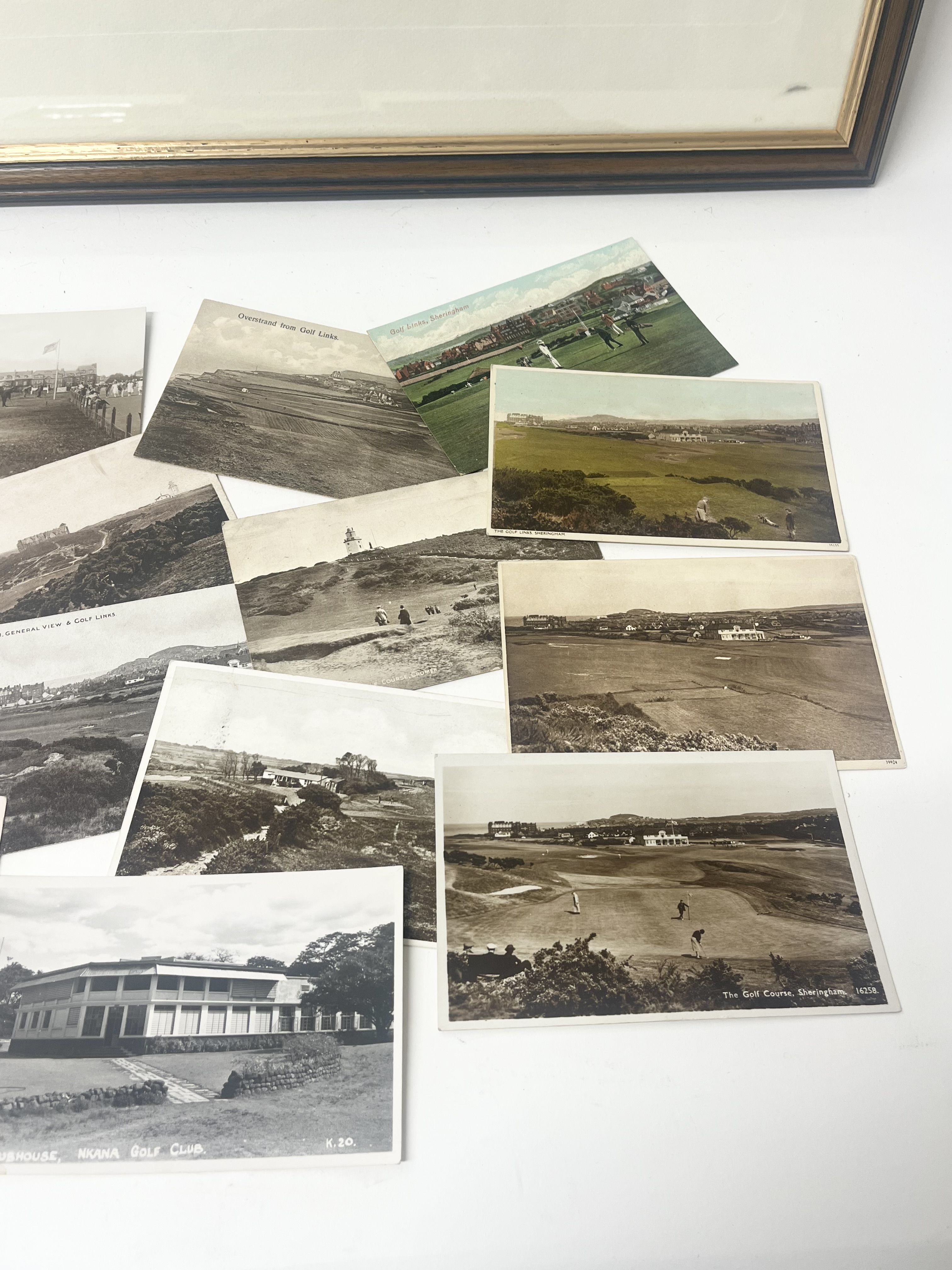 A MIXED LOT OF NORFOLK GOLFING INTEREST POSTCARDS to include Sheringham Golf Links, The Golf Course, - Image 2 of 2