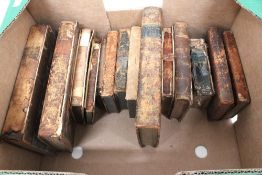 A collection of 19th Century antiquarium books to include Goldsmiths history of Rome, Caxtons family