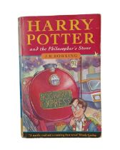 ROWLING, (J. K.). Harry Potter and the Philosopher's Stone, FIRST EDITION, FIRST ISSUE, paperback,
