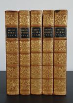 SMITH, Adam. Smith's Works, in five volumes with tipped-in autograph/signature, FIRST COLLECTED