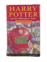 ROWLING, (J. K.). Harry Potter and the Philosopher's Stone, FIRST EDITION, FIRST ISSUE, paperback,