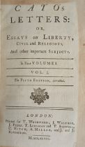 [AMERICAN REVOLUTION INTEREST]. "Cato" [TRENCHARD, (John) and GORDON, (Thomas)]. Cato's Letters,