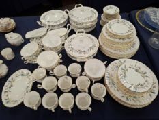 Royal Albert Brigadoon dinner service set and a quantity of Royal Derby Derby Posies and other