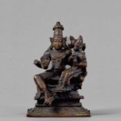 VISHNU AND LAKSHMI INDIA 16TH CENTURY